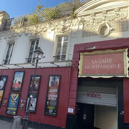 Urban Flat 172 - Pretty Flat Gaite Montparnasse Cinema Paris